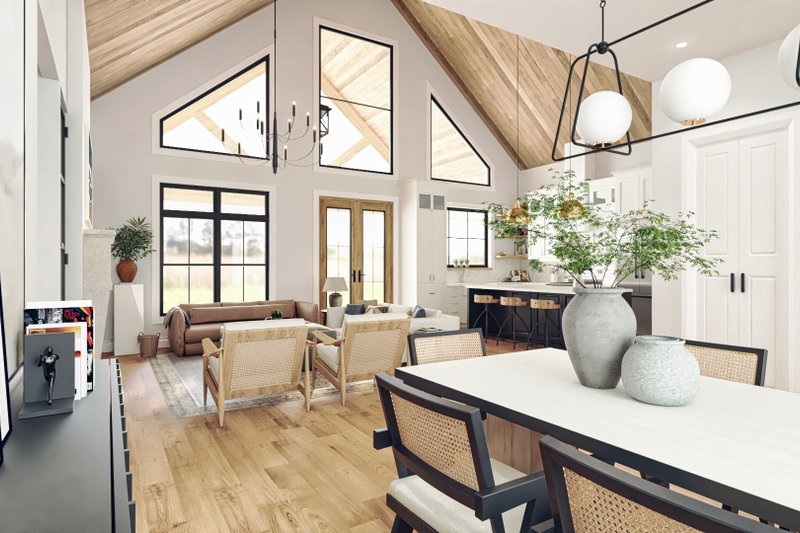 Architectural House Design - Interior - Other for Farmhouse House Plan #119-470 - 3 bed, 3 bath