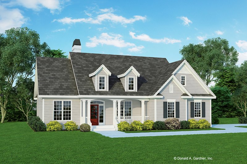 House Design - Cottage Exterior - Front Elevation Plan #929-433