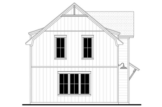 Exterior - Other Elevation for Farmhouse House Plan #430-332 - 2 bed, 1 bath