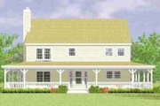 Country Style House Plan - 4 Beds 3 Baths 2295 Sq/Ft Plan #72-341 