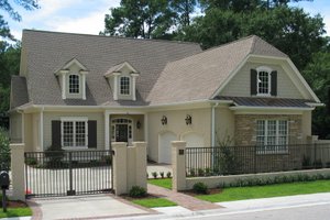 Exterior - Front Elevation 4 for Country House Plan #1054-10 - 3 bed, 3.5 bath