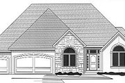 Traditional Style House Plan - 4 Beds 4 Baths 4063 Sq/Ft Plan #67-383 