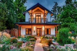 Farmhouse Exterior - Front Elevation Plan #1042-23