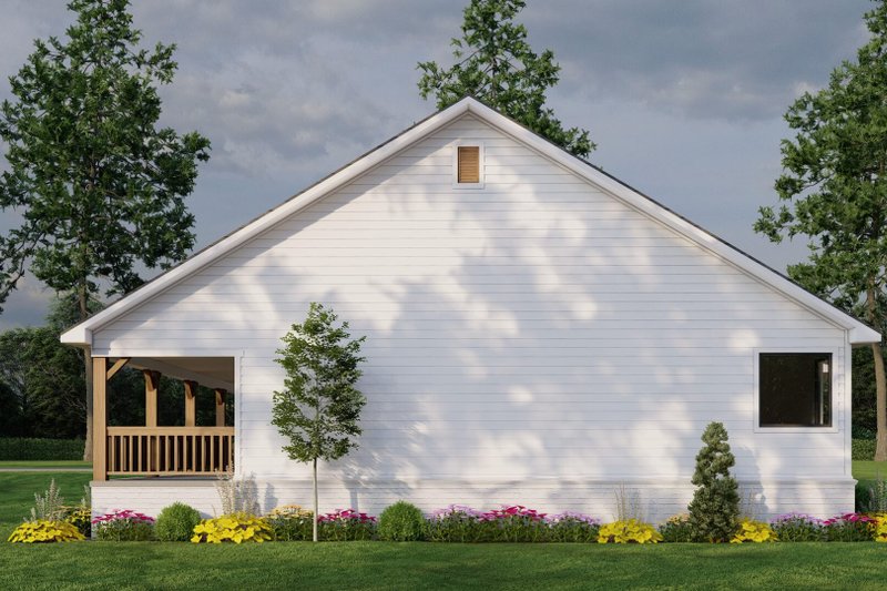 Architectural House Design - Exterior - Other Elevation 1 for Country House Plan #17-2612 - 3 bed, 2 bath