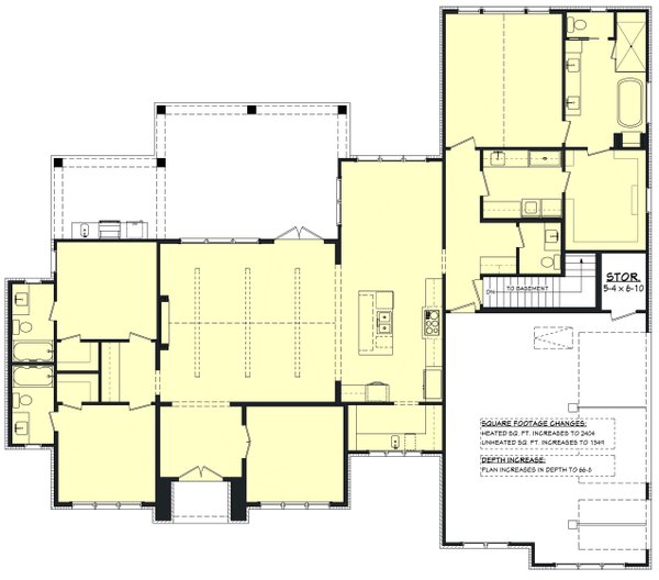 Architectural House Design - Floor Plan - Other Floor for Southern House Plan #430-430 - 3 bed, 3.5 bath