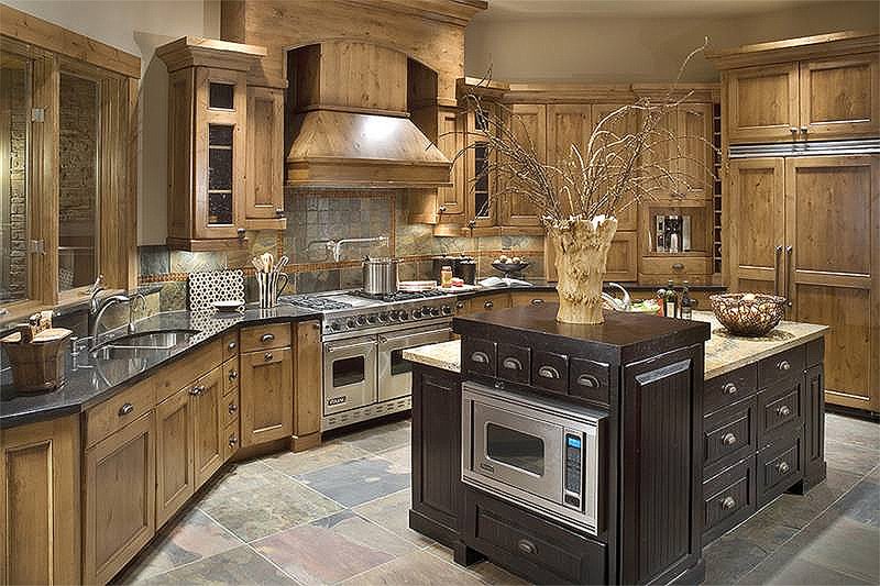 Home Plan - Kitchen - 5100 Square foot Craftsman home