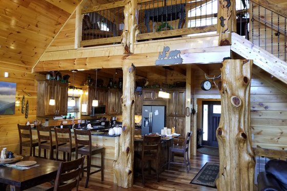 Interior - Other 4 for Cabin House Plan #123-121 - 6 bed, 5.5 bath