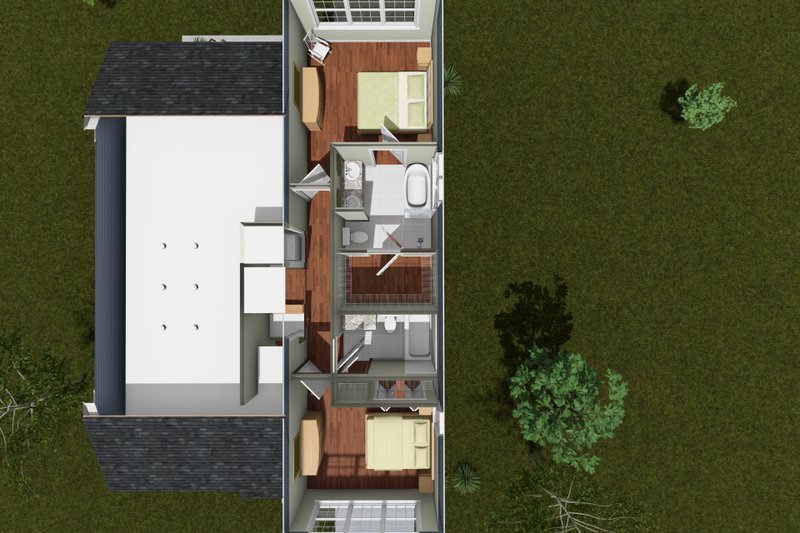Dream House Plan - Exterior - Front Elevation 3 for Cottage House Plan #513-2478 - 3 bed, 3 bath