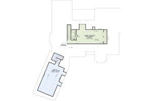Floor Plan - Upper Floor for Contemporary House Plan #17-2687 - 4 bed, 4.5 bath