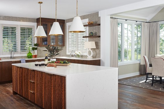 Interior - Kitchen 2 for Farmhouse House Plan #928-14 - 3 bed, 3.5 bath