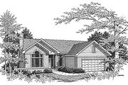 Traditional Style House Plan - 2 Beds 2 Baths 1430 Sq/Ft Plan #70-126 