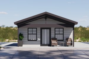 Home Plan - Ranch Exterior - Front Elevation Plan #1106-129