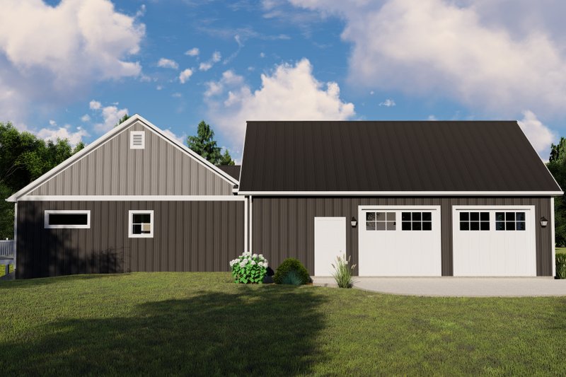 Architectural House Design - Exterior - Other Elevation 1 for Country House Plan #1064-94 - 3 bed, 3 bath