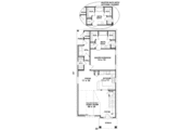 Southern Style House Plan - 3 Beds 2.5 Baths 1533 Sq/Ft Plan #81-131 