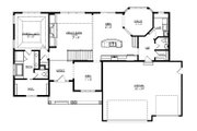 Cottage Style House Plan - 3 Beds 2.5 Baths 3101 Sq/Ft Plan #320-492 