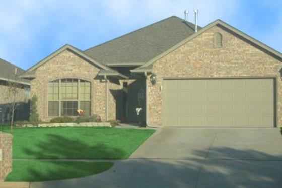 Exterior - Front Elevation 3 for Traditional House Plan #65-372 - 3 bed, 2 bath