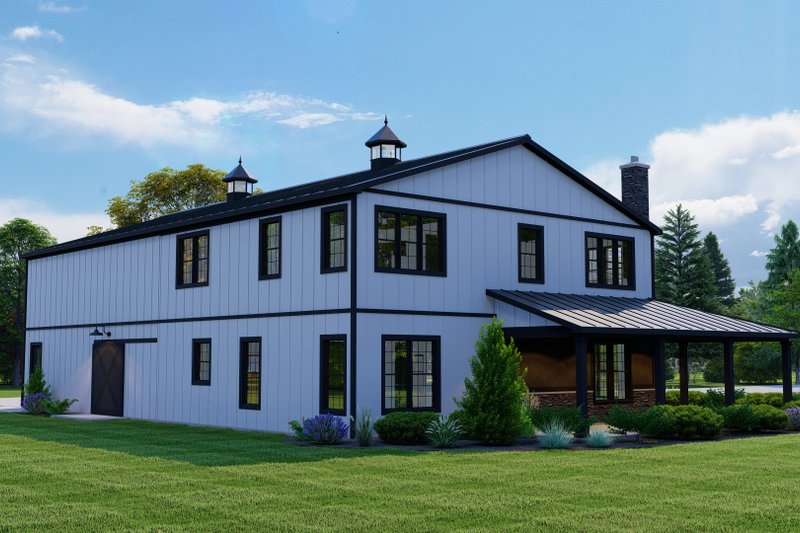 Dream House Plan - Exterior - Other Elevation 1 for Barndominium House Plan #1064-220 - 3 bed, 2.5 bath