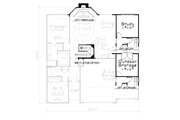 Craftsman Style House Plan - 2 Beds 2 Baths 1620 Sq/Ft Plan #20-2115 