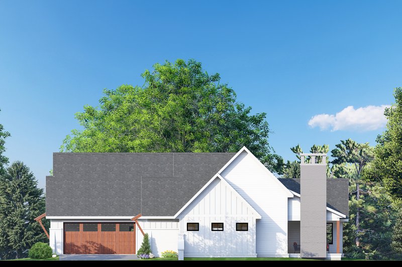 House Blueprint - Exterior - Other Elevation for Farmhouse House Plan #1088-16 - 3 bed, 2.5 bath