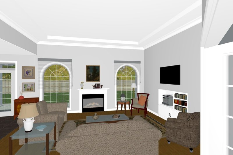 Dream House Plan - Interior - Other for Farmhouse House Plan #126-187 - 4 bed, 2.5 bath