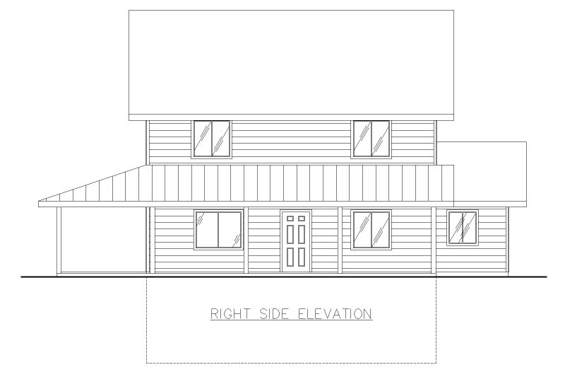 Home Plan - Exterior - Other Elevation 1 for Farmhouse House Plan #117-1061 - 3 bed, 3 bath