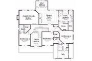 European Style House Plan - 5 Beds 4.5 Baths 3919 Sq/Ft Plan #419-136 
