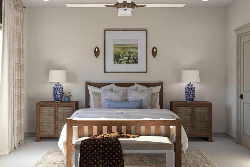 House Design - Interior - Master Bedroom for Craftsman House Plan #455-339 - 3 bed, 2.5 bath