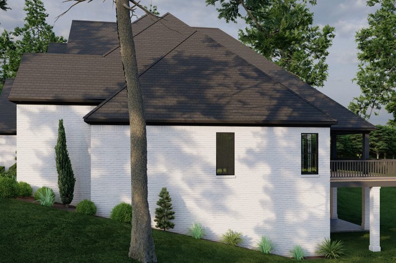 House Plan Design - Exterior - Other Elevation for Traditional House Plan #923-343 - 5 bed, 4.5 bath