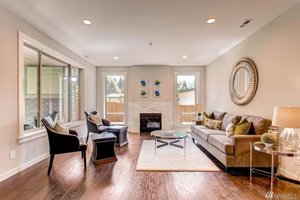 Interior - Family Room for Modern House Plan #1066-9 - 4 bed, 4 bath