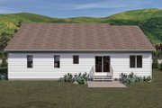 Craftsman Style House Plan - 5 Beds 2 Baths 1929 Sq/Ft Plan #455-362 
