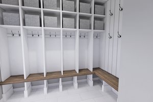 Interior - Entry 2 for Farmhouse House Plan #51-1275 - 4 bed, 3.5 bath