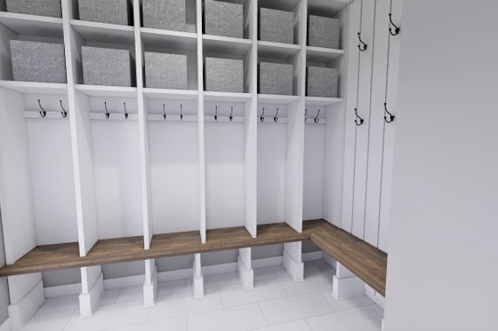 Interior - Entry 2 for Farmhouse House Plan #51-1275 - 4 bed, 3.5 bath