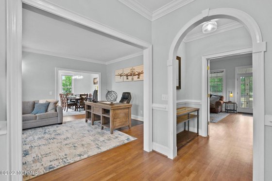 Interior - Entry for Country House Plan #137-125 - 3 bed, 3 bath