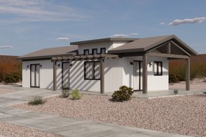 Farmhouse Exterior - Front Elevation Plan #1106-40
