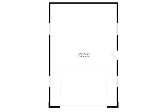 Floor Plan - Main Floor for Victorian House Plan #1060-77, 0 bath