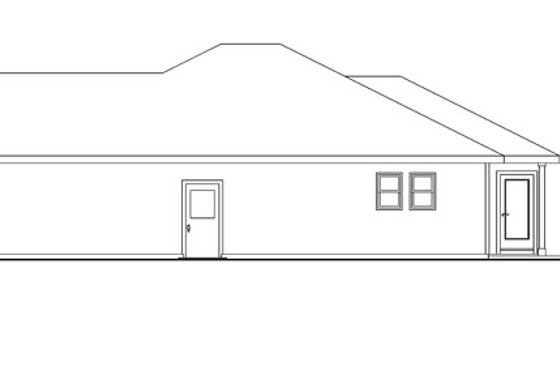 Exterior - Other Elevation 1 for Craftsman House Plan #124-775 - 3 bed, 2 bath