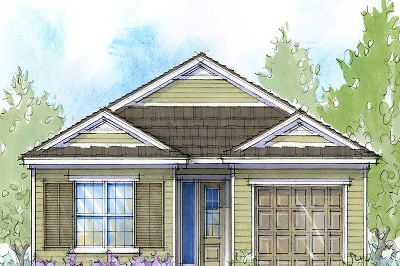 Dream House Plan - Southern Exterior - Front Elevation Plan #938-104