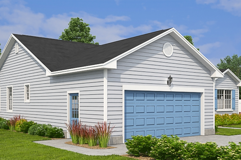 Home Plan - Exterior - Other Elevation 6 for Ranch House Plan #1082-4 - 3 bed, 2.5 bath
