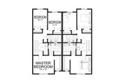 Contemporary Style House Plan - 3 Beds 2.5 Baths 2718 Sq/Ft Plan #112-181 