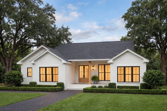 Exterior - Front Elevation 3 for Farmhouse House Plan #430-387 - 3 bed, 2.5 bath