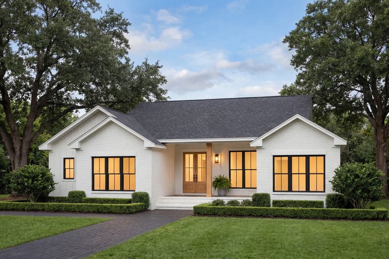 House Design - Exterior - Front Elevation 3 for Farmhouse House Plan #430-387 - 3 bed, 2.5 bath