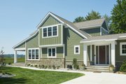 Bungalow Style House Plan - 3 Beds 2.5 Baths 2904 Sq/Ft Plan #928-330 