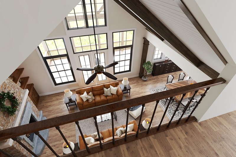 House Design - Interior - Other 3 for Farmhouse House Plan #54-570 - 4 bed, 4.5 bath