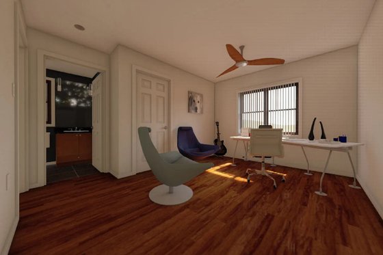 Interior - Other for Bungalow House Plan #126-270 - 2 bed, 2 bath
