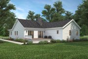 Country Style House Plan - 3 Beds 2 Baths 1717 Sq/Ft Plan #497-42 