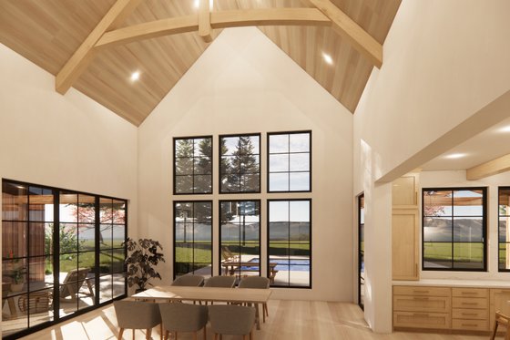 Interior - Dining Room for Farmhouse House Plan #1096-5 - 4 bed, 4.5 bath