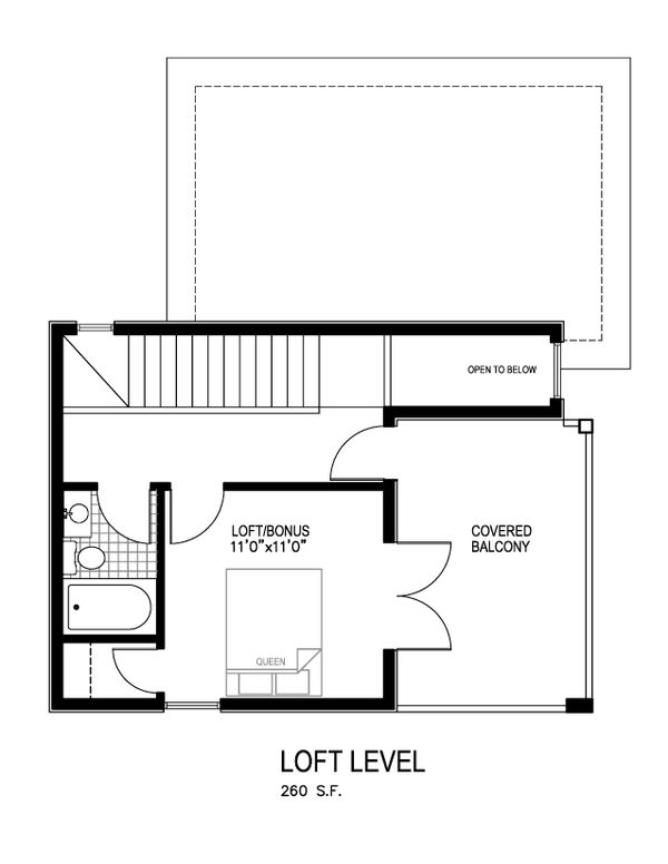 Contemporary Floor Plan - Main Floor Plan #512-4