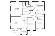 Traditional Style House Plan - 5 Beds 3.5 Baths 3761 Sq/Ft Plan #1060-7 
