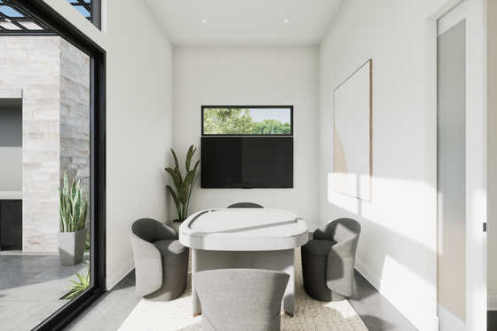 Interior - Other 6 for Modern House Plan #1087-1 - 4 bed, 3.5 bath