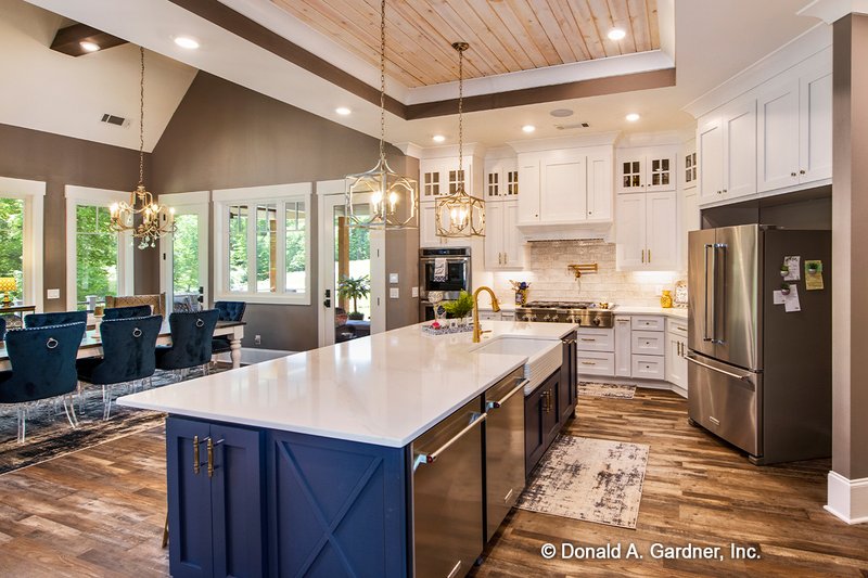 Home Plan - Interior - Kitchen 1 for Craftsman House Plan #929-340 - 5 bed, 4 bath